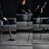Rowenta RH1238, Aspirapolvere verticale Nero/Viola