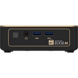 SAPPHIRE EDGE AI 350, Barebone Nero/Oro