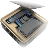 SAPPHIRE EDGE AI 350, Barebone Nero/Oro