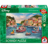 Schmidt Spiele Thomas Kinkade Studios: Disney - Topolino e Minni in Italia, Puzzle 