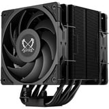 Scythe Mugen 6 Dual Fan Black Edition, raffreddamento CPU  Nero