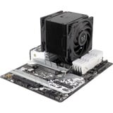 Scythe Mugen 6 Dual Fan Black Edition, raffreddamento CPU  Nero