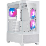SilverStone SST-LD05-W-ARGB, Chassis Tower bianco