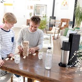SodaStream 1016813490, Soda grigio scuro/in acciaio inox