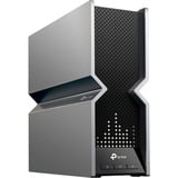 TP-Link Archer BE800 router wireless Multi-Gigabit Ethernet Tri-band (2,4 GHz/5 GHz/6 GHz) Nero, Acciaio inox, Router di rete Wi-Fi 7 (802.11be), Tri-band (2,4 GHz/5 GHz/6 GHz), Collegamento ethernet LAN, Nero, Acciaio inox, Router da tavolo