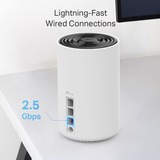 TP-Link Deco XE75 Tri-band (2,4 GHz/5 GHz/6 GHz) Wi-Fi 6E (802.11ax) Bianco 3 Interno, Router di rete bianco, Bianco, Interno, 670 m², Tri-band (2,4 GHz/5 GHz/6 GHz), Wi-Fi 6E (802.11ax), 802.11a, 802.11b, 802.11g, Wi-Fi 4 (802.11n), Wi-Fi 5 (802.11ac), Wi-Fi 6 (802.11ax), Wi-Fi 6E...