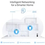 TP-Link Deco XE75 Tri-band (2,4 GHz/5 GHz/6 GHz) Wi-Fi 6E (802.11ax) Bianco 3 Interno, Router di rete bianco, Bianco, Interno, 670 m², Tri-band (2,4 GHz/5 GHz/6 GHz), Wi-Fi 6E (802.11ax), 802.11a, 802.11b, 802.11g, Wi-Fi 4 (802.11n), Wi-Fi 5 (802.11ac), Wi-Fi 6 (802.11ax), Wi-Fi 6E...