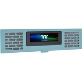 Thermaltake LCD Panel Kit The Tower 200, Visualizzazione turchese