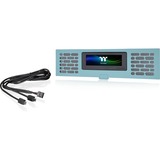 Thermaltake LCD Panel Kit The Tower 200, Visualizzazione turchese