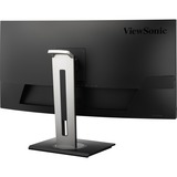 ViewSonic VG3456C, Monitor LED Nero (opaco)