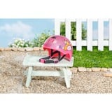 ZAPF Creation BABY born Bike Helmet, Accessori della bambola fucsia, BABY born Bike Helmet, Casco per bambola, 3 anno/i