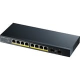 Zyxel GS1100-10HP v2 Non gestito Gigabit Ethernet (10/100/1000) Supporto Power over Ethernet (PoE) Nero Non gestito, Gigabit Ethernet (10/100/1000), Supporto Power over Ethernet (PoE), Montabile a parete