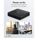 goobay 70764, Caricabatterie Nero
