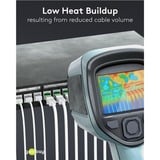 goobay Cavo patch ultraflessibile Cat.8.1 slim, U/FTP bianco