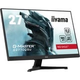 iiyama G-MASTER G2770QSU-B6 Monitor PC 68,6 cm (27") 2560 x 1440 Pixel Wide Quad HD LED Nero, Monitor di gioco Nero (opaco), 68,6 cm (27"), 2560 x 1440 Pixel, Wide Quad HD, LED, 0,2 ms, Nero