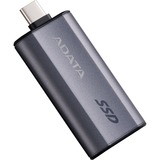 ADATA SC750 1 TB USB tipo-C 3.2 Gen 2 (3.1 Gen 2) Nero, Disco a stato solido titanio, 1 TB, USB tipo-C, 3.2 Gen 2 (3.1 Gen 2), 1050 MB/s, 10 Gbit/s, Nero