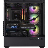 ALTERNATE Custom PC Series • Red Thunder Elements, PC Gaming Nero/trasparente