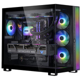 ALTERNATE Gaming-PC Window Edition • RTX 5070 Ti • Intel® Core™ Ultra 7 265K • 32 GB RAM, PC Gaming Nero/trasparente