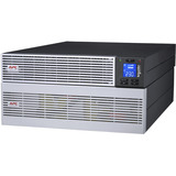 APC Easy UPS On-Line, 6000VA, agli ioni di litio Nero/Argento, 6kVA/6kW, Lithium-ion, Rack/Tower 5U, 230V, 1 Hard wire (1P+N+E) outlet, Intelligent Card Slot, Extended runtime, W/ rail kit, Doppia conversione (online), 6 kVA, 6000 W, Sinusoidale, 120 V, 300 V