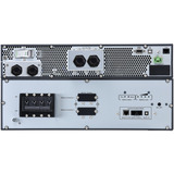 APC Easy UPS On-Line, 6000VA, agli ioni di litio Nero/Argento, 6kVA/6kW, Lithium-ion, Rack/Tower 5U, 230V, 1 Hard wire (1P+N+E) outlet, Intelligent Card Slot, Extended runtime, W/ rail kit, Doppia conversione (online), 6 kVA, 6000 W, Sinusoidale, 120 V, 300 V