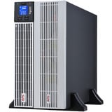APC Easy UPS On-Line, 6000VA, agli ioni di litio Nero/Argento, 6kVA/6kW, Lithium-ion, Rack/Tower 5U, 230V, 1 Hard wire (1P+N+E) outlet, Intelligent Card Slot, Extended runtime, W/ rail kit, Doppia conversione (online), 6 kVA, 6000 W, Sinusoidale, 120 V, 300 V