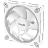ASUS Prime MR120 Fan ARGB White 3in1 Case per computer Ventilatore 12 cm Bianco, Ventola bianco, Ventilatore, 12 cm, Bianco