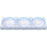 ASUS Prime MR120 Fan ARGB White 3in1 Case per computer Ventilatore 12 cm Bianco, Ventola bianco, Ventilatore, 12 cm, Bianco