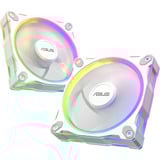 ASUS Prime MR120 Fan ARGB White 3in1 Case per computer Ventilatore 12 cm Bianco, Ventola bianco, Ventilatore, 12 cm, Bianco