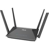 ASUS RT-AX52 AX1800 AiMesh router wireless Gigabit Ethernet Dual-band (2.4 GHz/5 GHz) Nero Wi-Fi 6 (802.11ax), Dual-band (2.4 GHz/5 GHz), Collegamento ethernet LAN, Nero, Router da tavolo