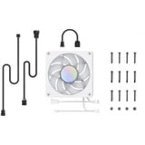 Alphacool Apex Stealth Metall Aurora 120, Ventola bianco