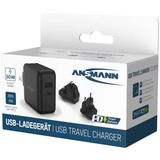 Ansmann 1001-0140, TC230PD, Caricabatterie Nero