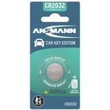 Ansmann CR2032 - Pila a bottone al litio per chiave auto, Batteria 