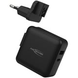 Ansmann Caricatore USB Travel Charger TC230PD, Caricabatterie Nero