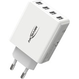 Ansmann HC430 Bianco Interno, Caricabatterie bianco, Interno, AC, 5 V, Bianco