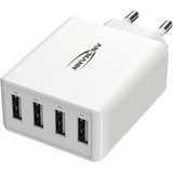 Ansmann HC430 Bianco Interno, Caricabatterie bianco, Interno, AC, 5 V, Bianco