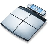 Beurer Bilancia per analisi corporea BF 105 Body Complete, Scala acciaio inox satinato/Nero