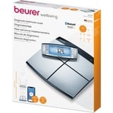 Beurer Bilancia per analisi corporea BF 105 Body Complete, Scala acciaio inox satinato/Nero