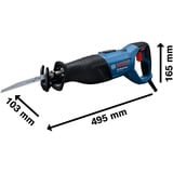 Bosch GSA 12-30 Professional, Scambiarsi sega blu/Nero