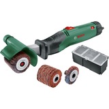 Bosch Texoro Rullo di levigatura 3000 Giri/min Nero, Verde, Grigio 250 W, Spazzola levigatrice verde/Nero, Rullo di levigatura, Nero, Verde, Grigio, 1600 Giri/min, 3000 Giri/min, 7 m/s², 1,5 m/s²