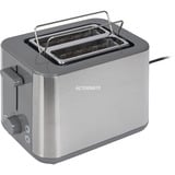 Braun HT 1510 GY 6 2 fetta/e 900 W Grigio, Acciaio inox, Tostapane accaio/grigio, 2 fetta/e, Grigio, Acciaio inox, Plastica, Acciaio inox, Pulsanti, Livello, Manopola, 900 W, 185 mm
