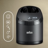 Braun Series 8 Stazione Smartcare 5 In 1, Selezione Intelligente Dei Programmi, Ricarica, Igienizza, Lubrifica E Asciuga, Compatibile Con Series 9 E , Cartucce Clean & charge Selezione Intelligente Dei Programmi, Ricarica, Igienizza, Lubrifica E Asciuga, Compatibile Con Series 9 E , Cartucce Clean & charge, Stazione di pulizia, Nero, Braun, Series 9, 8, 571 g, 127 mm