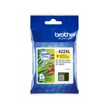 Brother LC-422XLY cartuccia d'inchiostro 1 pz Originale Giallo Giallo, 1 pz, 1500 pagine, Confezione singola