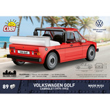 COBI Volkswagen Golf Cabriolet (1979-1993), Giochi di costruzione rosso