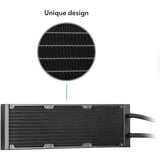Chieftec ICEBERG 360 RGB, Raffreddamento ad acqua Nero