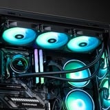Chieftec ICEBERG 360 RGB, Raffreddamento ad acqua Nero