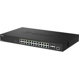D-Link DMS-1250-28P/E switch di rete Gestito L2 2.5G Ethernet (100/1000/2500) Supporto Power over Ethernet (PoE) Nero, Interruttore Nero, Gestito, L2, 2.5G Ethernet (100/1000/2500), Supporto Power over Ethernet (PoE), Montaggio rack