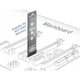 DeLOCK 64105 scheda di interfaccia e adattatore M.2 PCIe, M.2, PCIe 4.0, Attività, Potenza, Cina, Windows 10, Windows 7, Windows 8.1