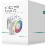 DeepCool AG620 WH ARGB V2, raffreddamento CPU  bianco