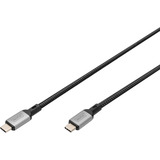 Digitus DB-300443-030-S, Cavo Nero/grigio