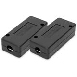 Digitus Modulo di collegamento CAT 7, schermato, 2 pezzi, Connessione Nero